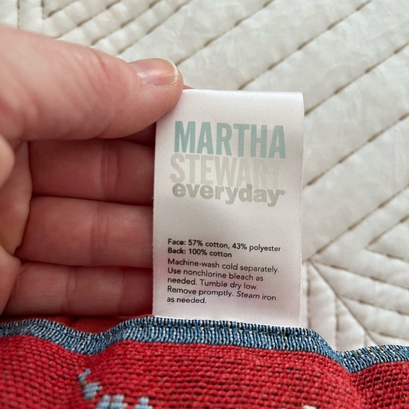 Adorable Y2K cross stitch style floral toss pillows - Picture 2 of 6